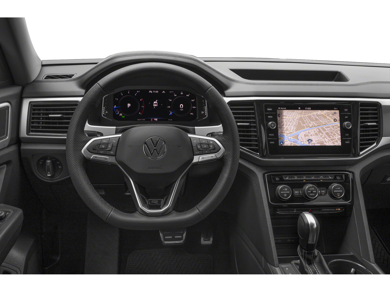 2022 Volkswagen Atlas 3.6L V6 SEL R-Line Black