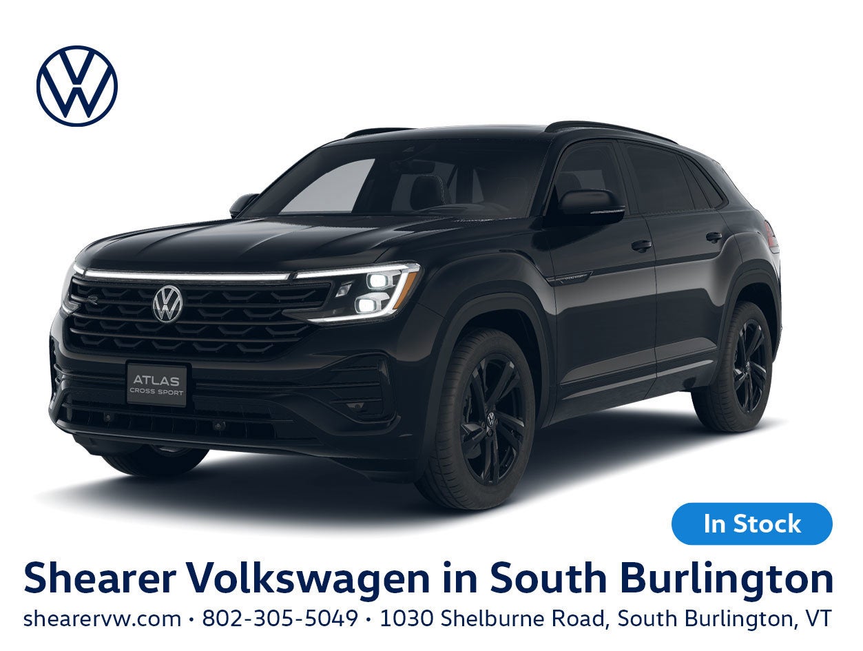 2026 Volkswagen Atlas Cross Sport 2.0T SEL R-Line Black