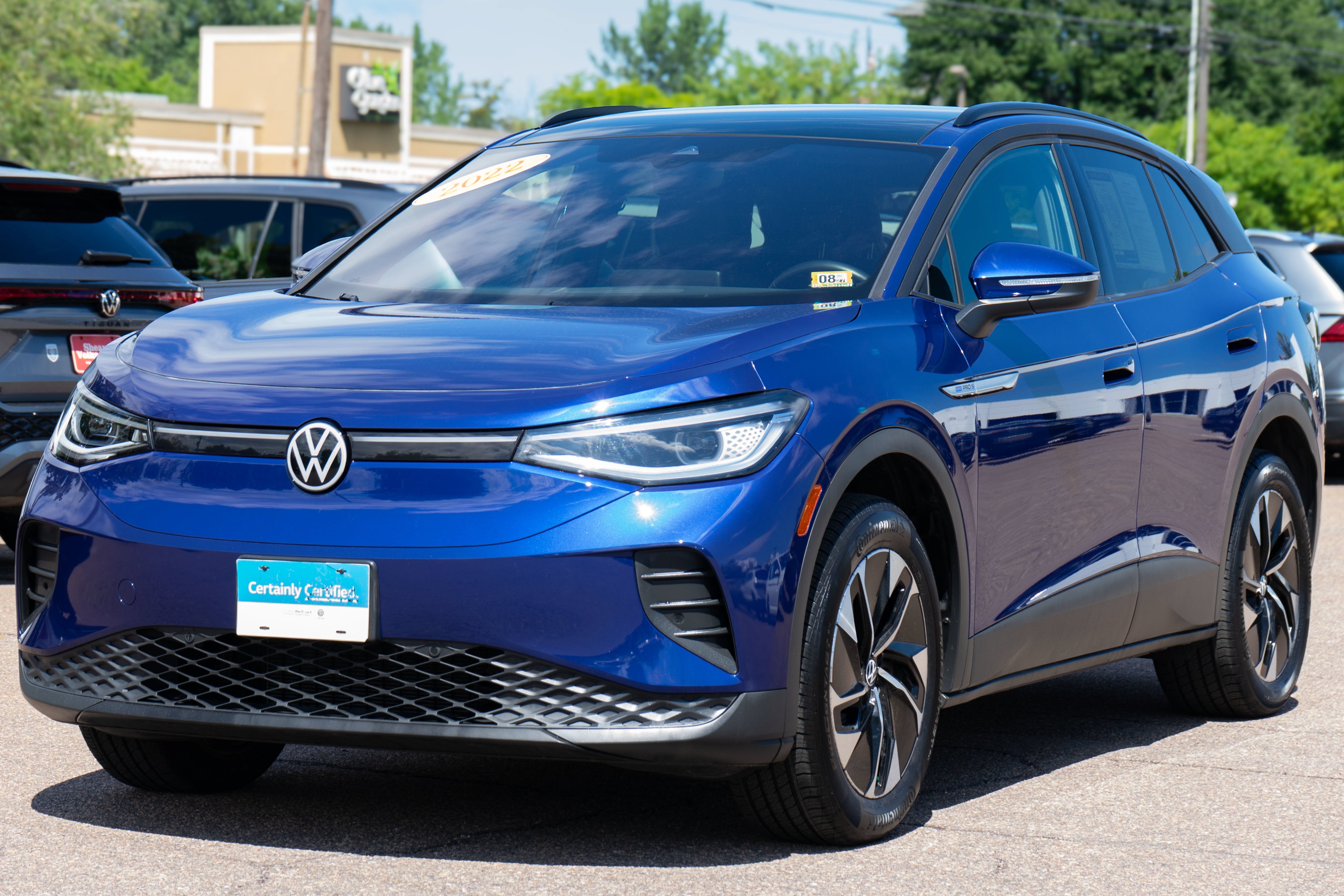 Used 2022 Volkswagen ID.4 PRO S with VIN WVGGNPE21NP059779 for sale in South Burlington, VT